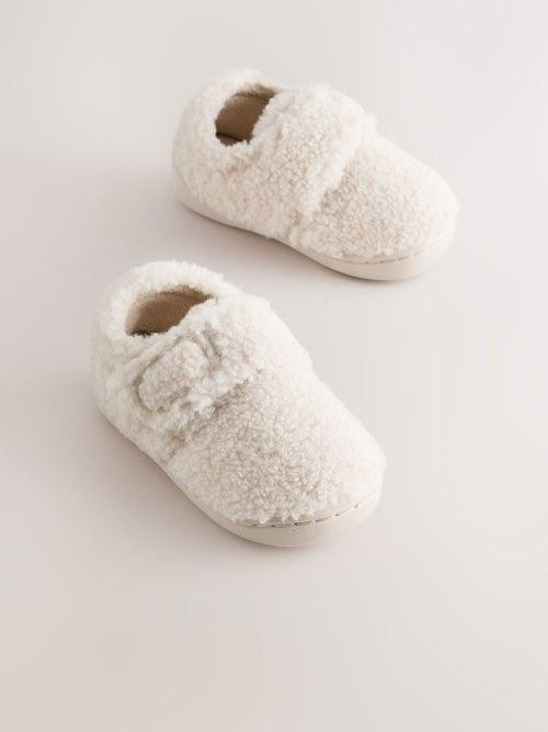 Cream Cupsole Slippers