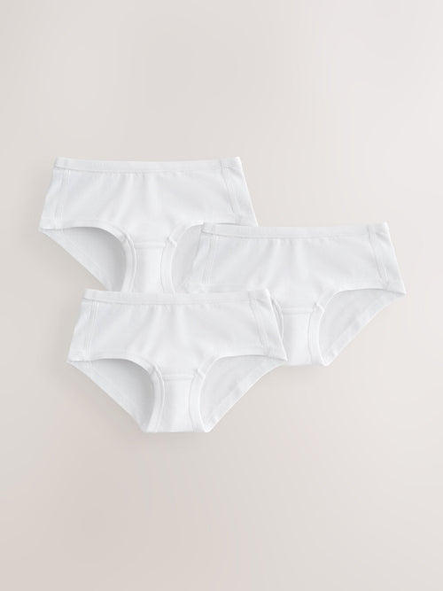 White Kind To Skin Briefs 3 Pack (1.5-14yrs)