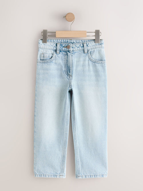 Light Wash Straight Leg Jeans (3-16yrs)