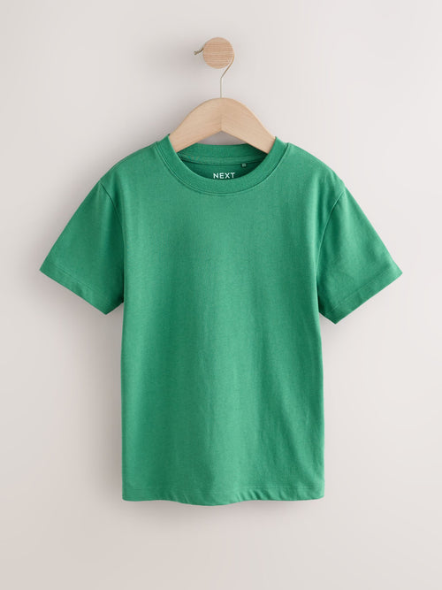 Green Regular Fit Short Sleeve T-Shirt (3-16yrs)