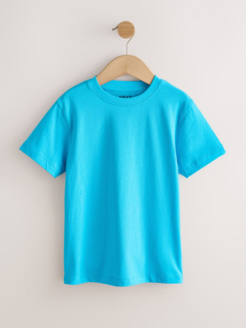 Aqua Blue Short Sleeve T-Shirt (3-16yrs)