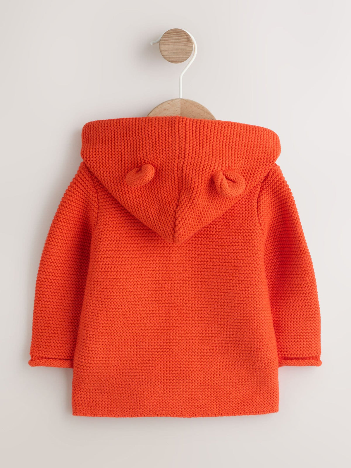 Orange Knitted Baby Cardigan (0mths-2yrs)