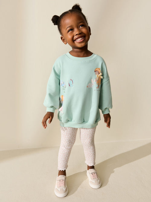 Light Blue Fairy Sweatshirt and Leggings Set (3mths-7yrs)