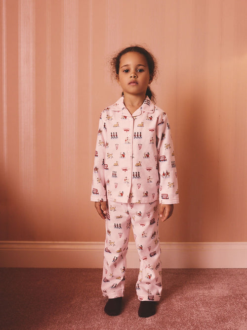 Pink Cath Kidston Button Through Pyjamas