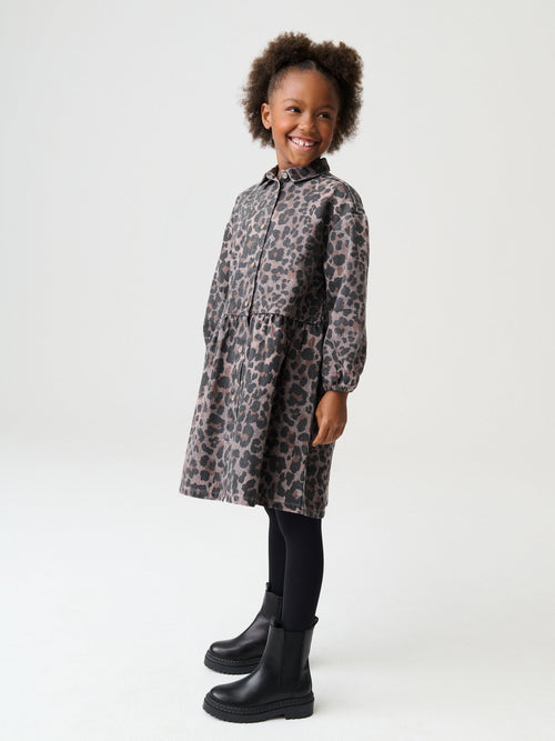Animal Shirt Dress (3-16yrs)