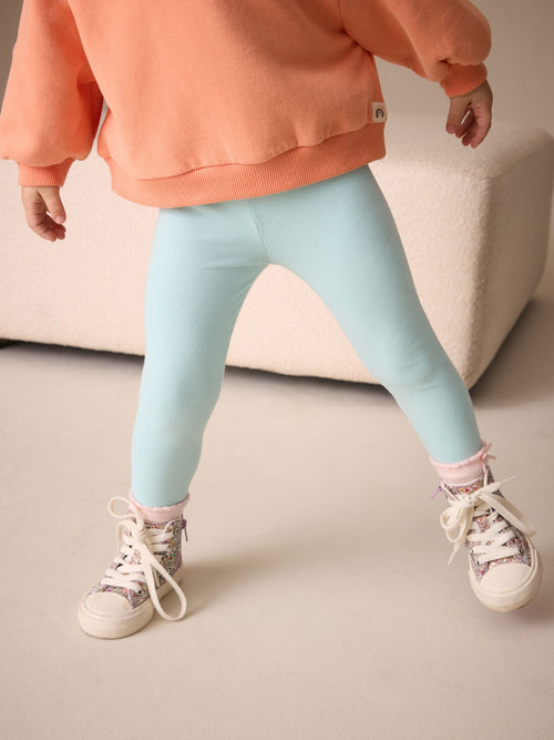 Eggshell Blue Leggings (3mths-7yrs)