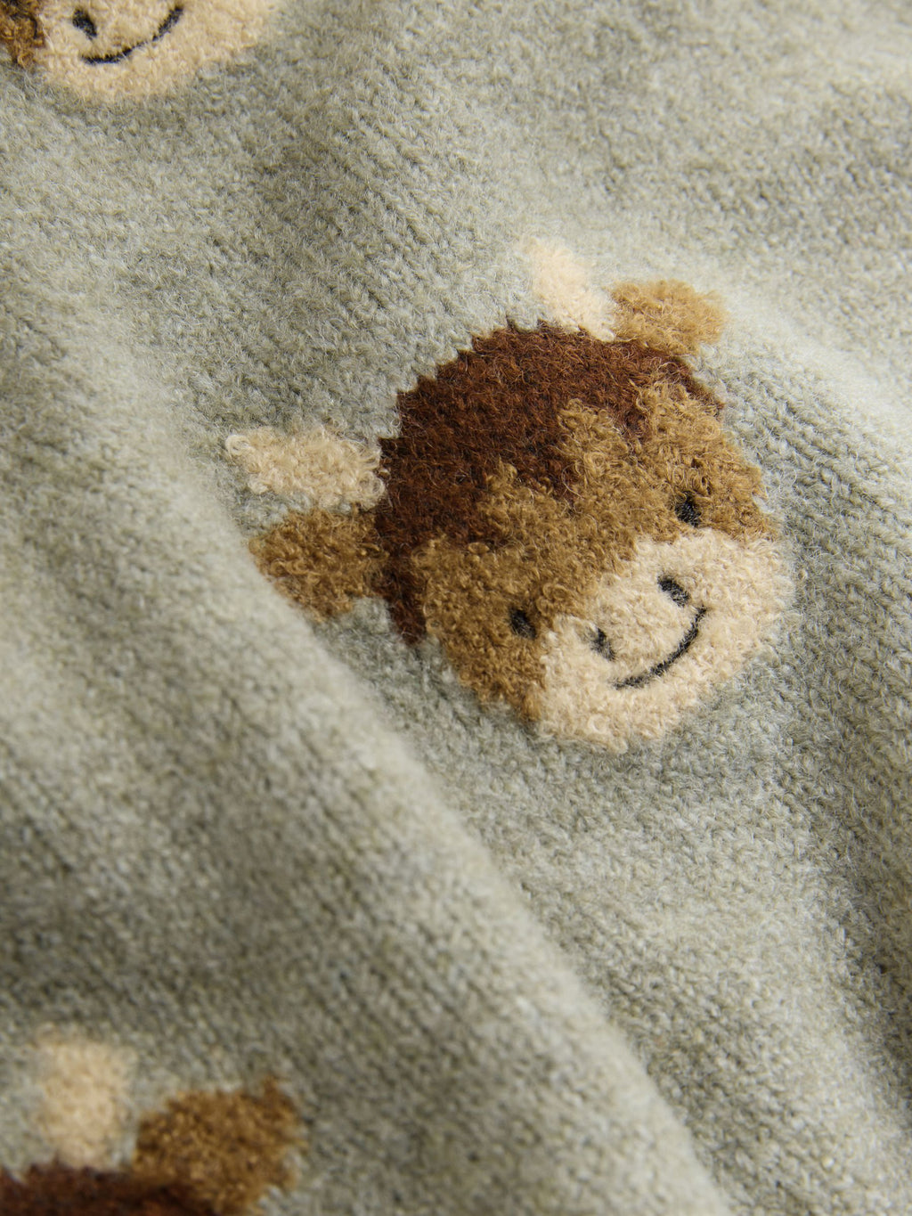 Brown Hamish Knitted Crew Neck Jumper (3mths-7yrs)