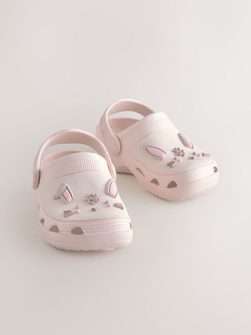 Pink Bunny Standard Fit (F) Character Clogs