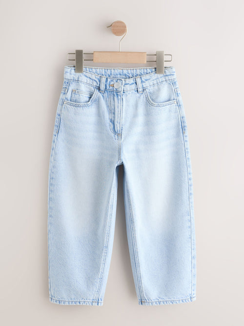 Denim Light Wash Barrel Jeans (3-16yrs)