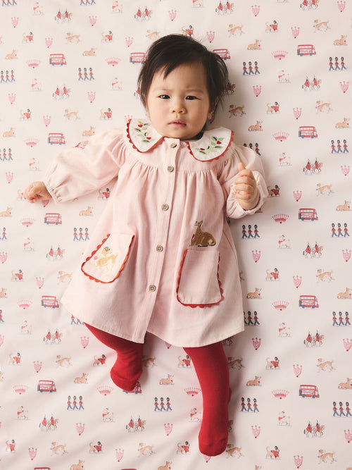 Pink Dog Cath Kidston Baby Dress