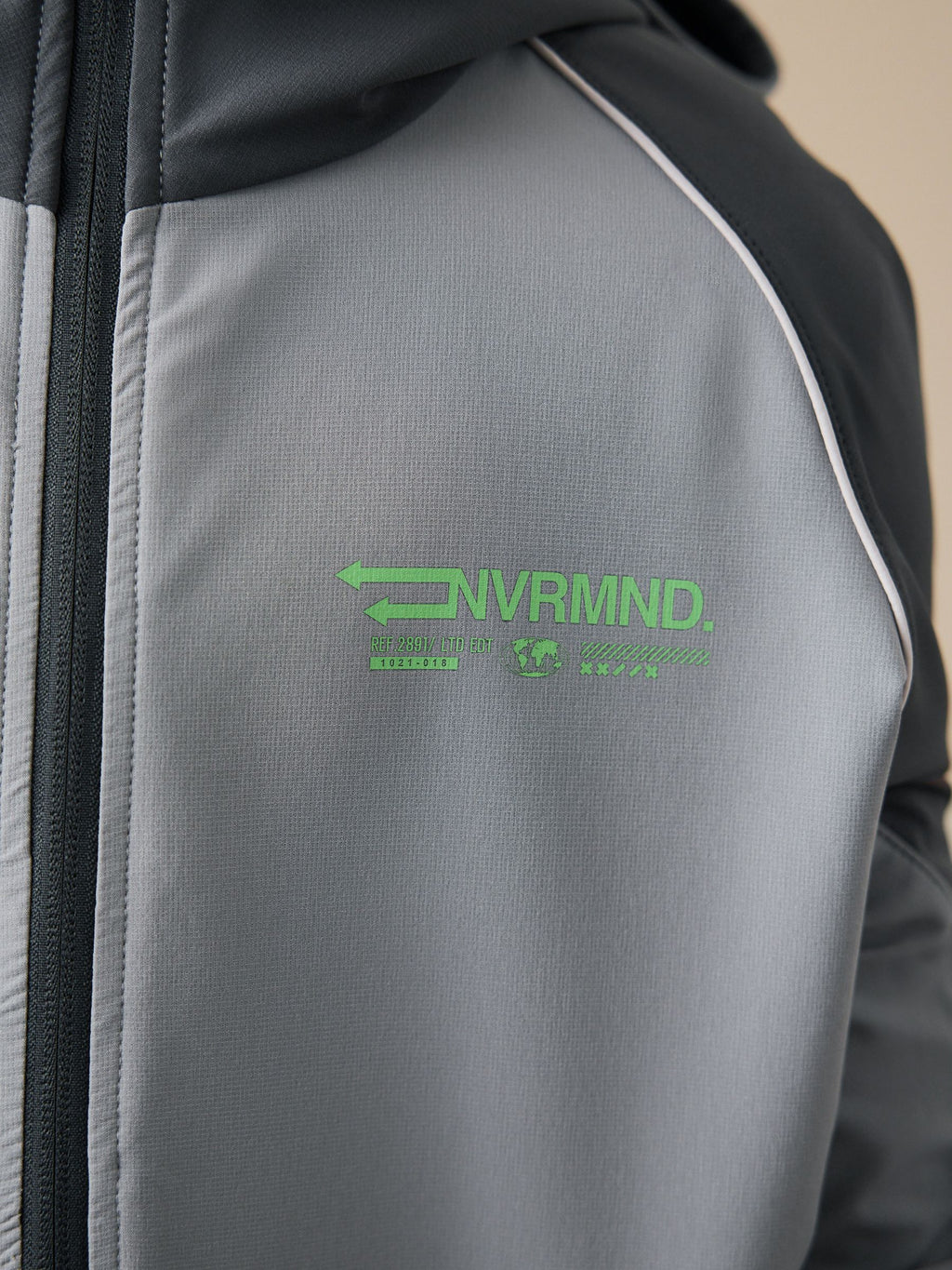 Grey Zip Up Track Jacket (3-16yrs)