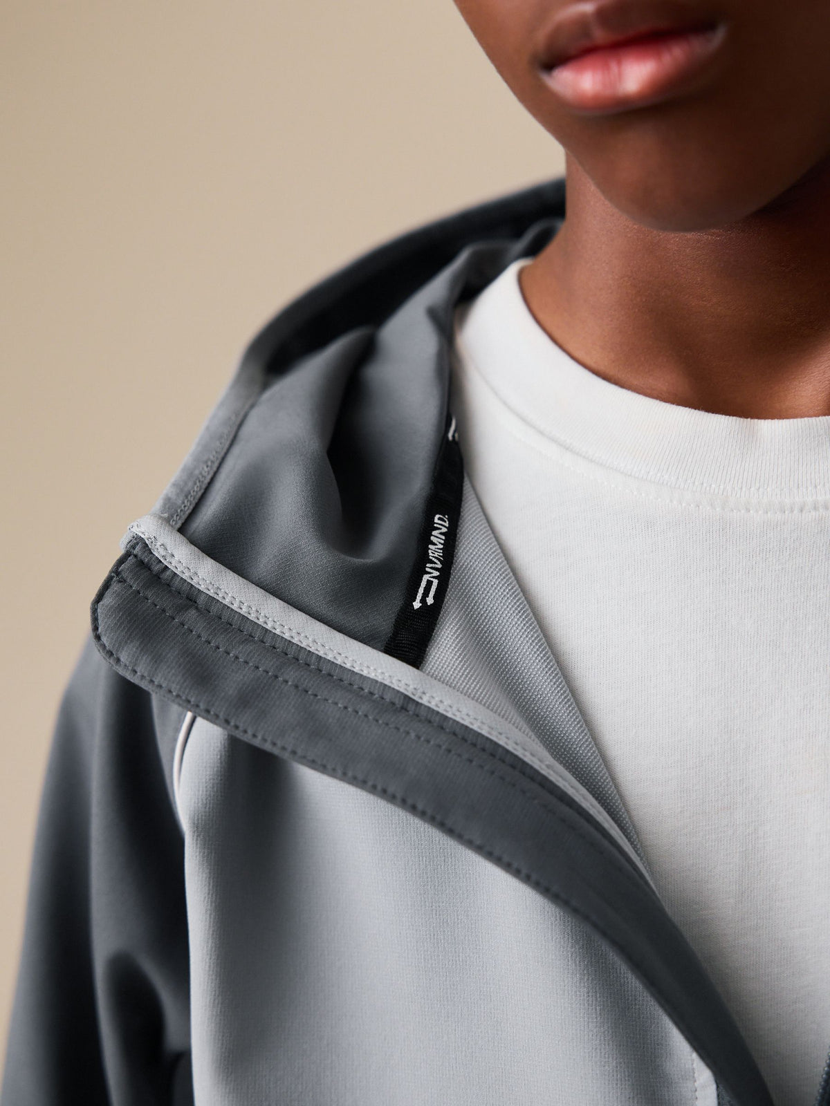 Grey Zip Up Track Jacket (3-16yrs)