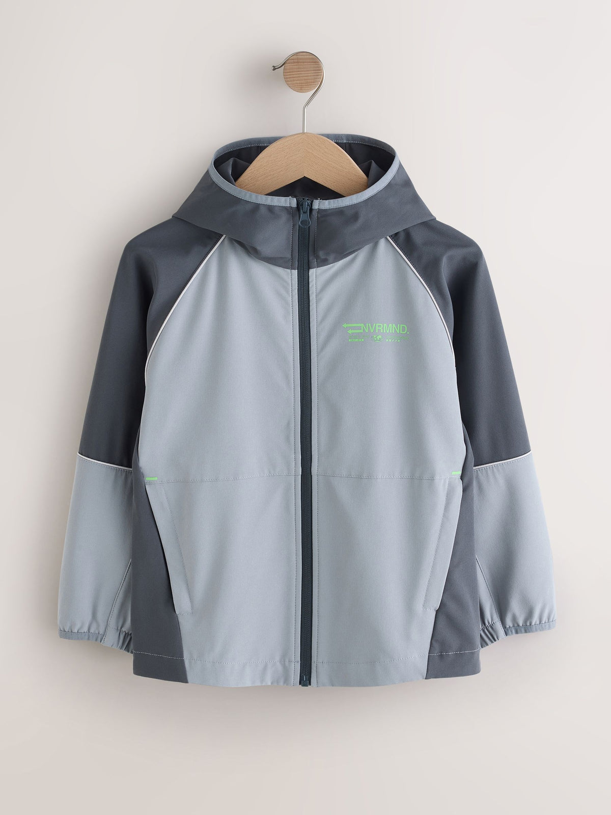 Grey Zip Up Track Jacket (3-16yrs)