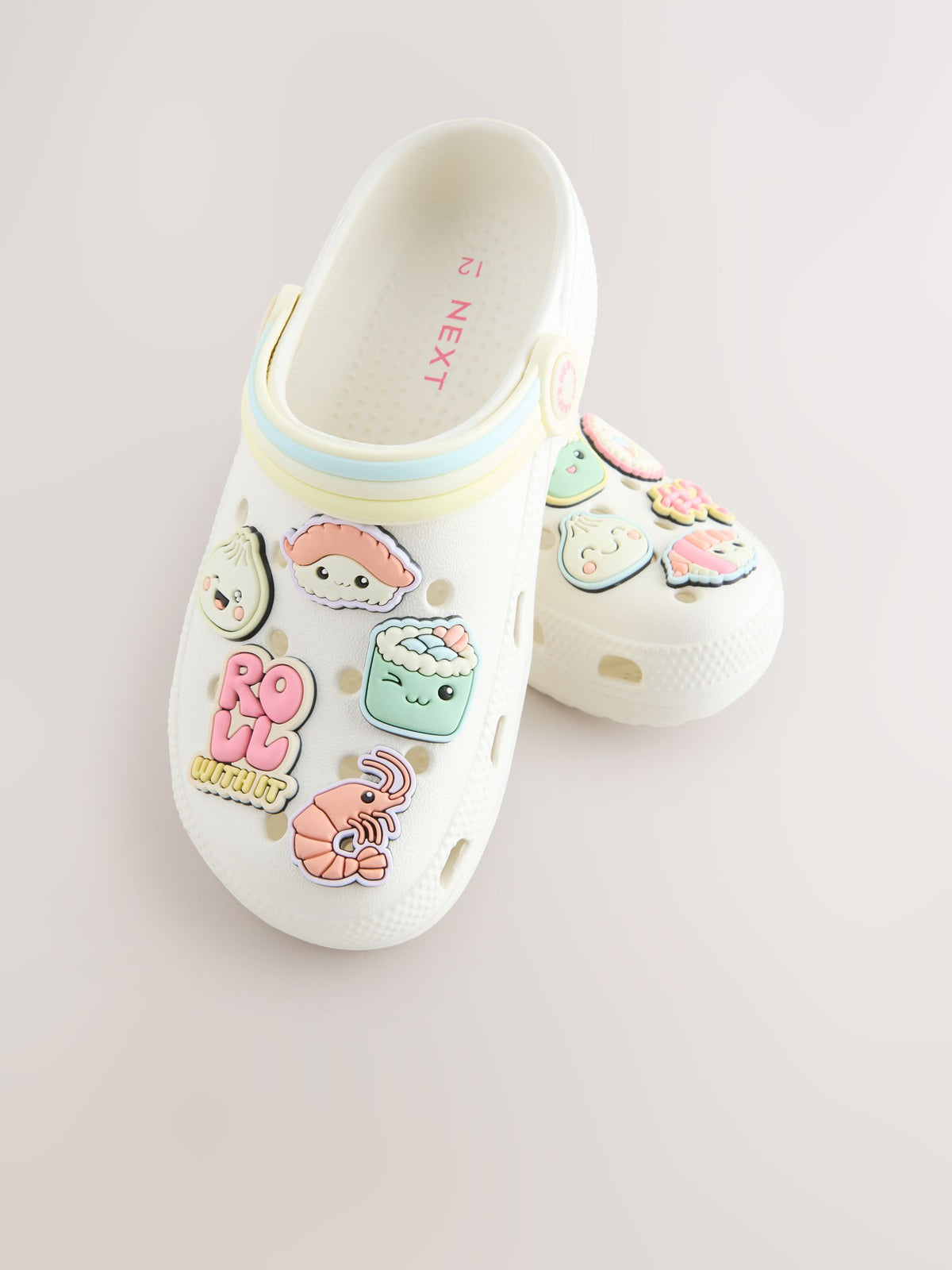 Cream Sushi Clogs Clogs