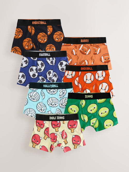 Multi Sports Trunks 7 Pack (1.5-16yrs)