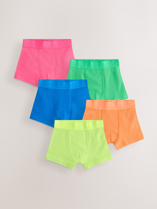 Multi Fluorescent Trunks 5 Pack (1.5-16yrs)