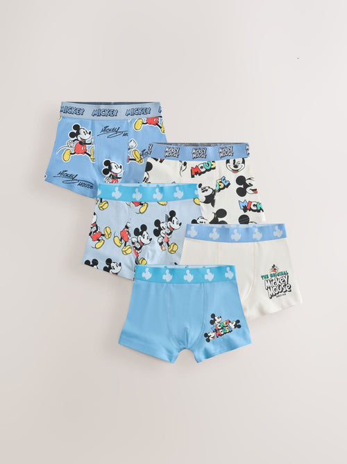 Blue/White Mickey Mouse Trunks Pack (2-10yrs)