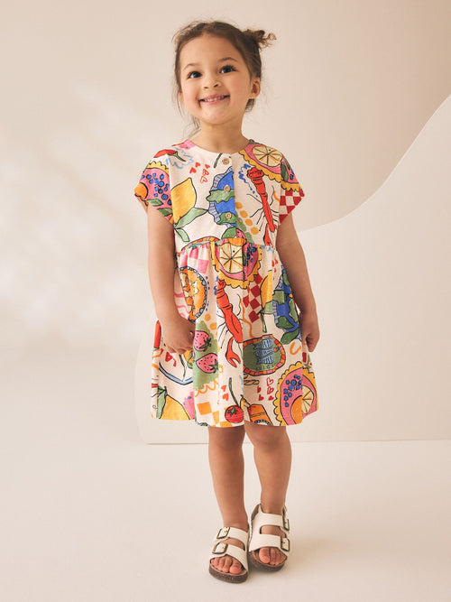 Bright Amalfi Jersey Dress (3mths-7yrs)