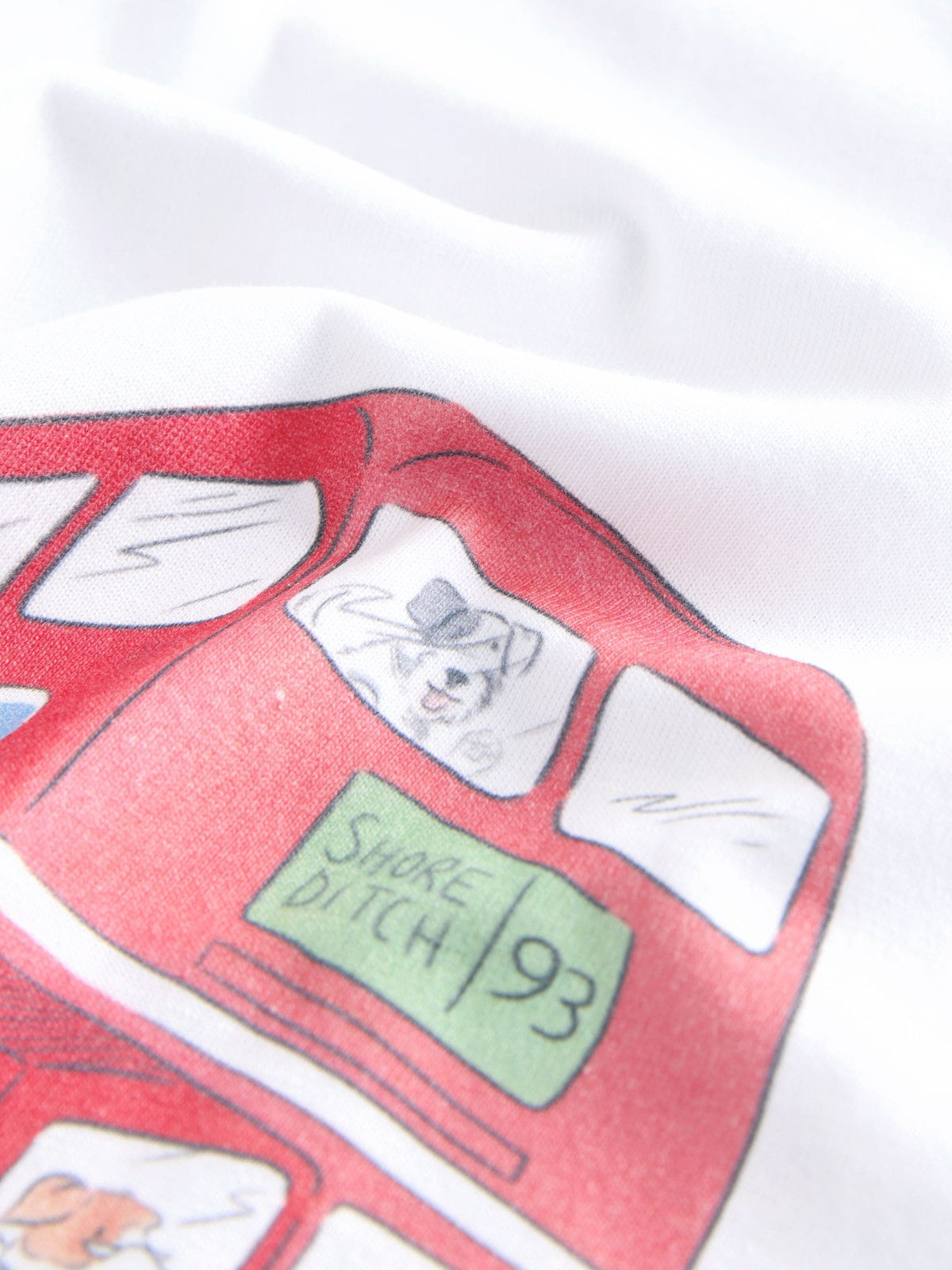 White London Bus Cath Kidston T-Shirt (3mths-7yrs)
