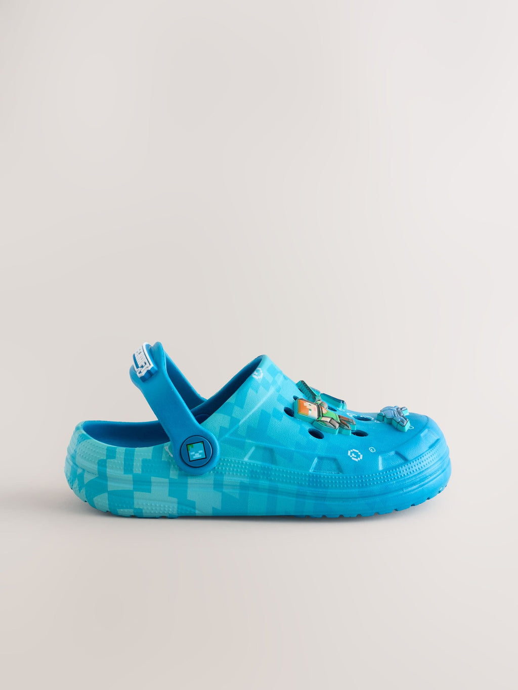 Blue Minecraft Clogs