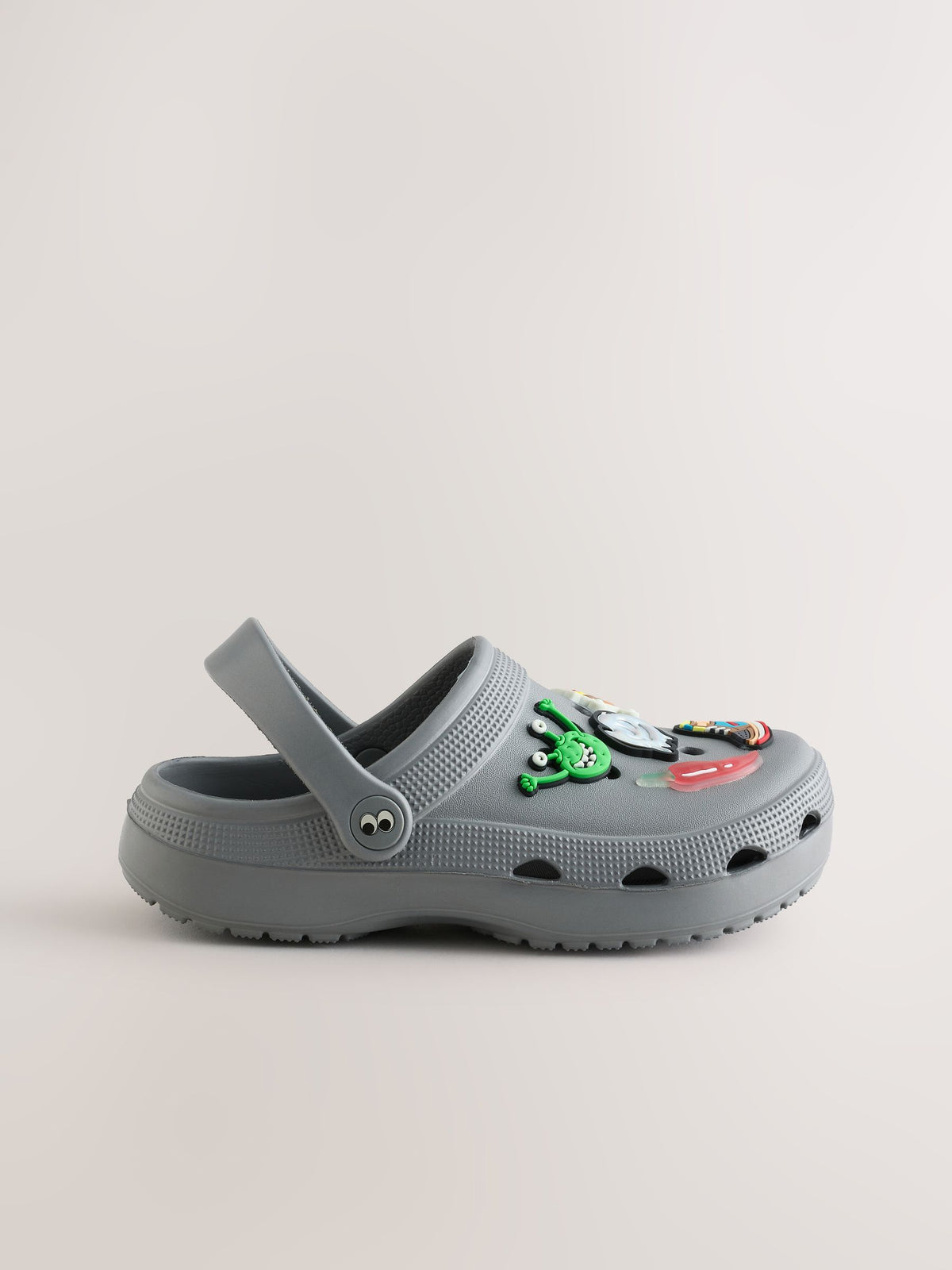 Grey Random Comfort Clogs