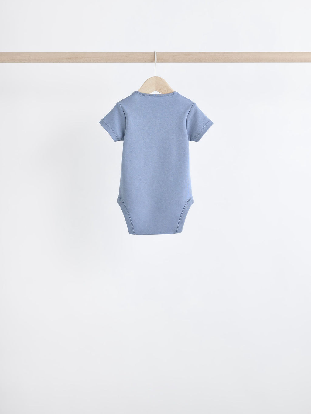 Grey/White Short Sleeve Bodysuits 5 Pack