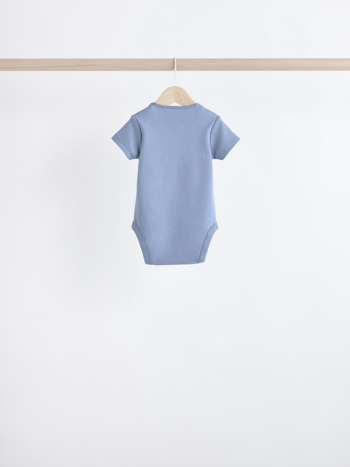 Grey/White Short Sleeve Bodysuits 5 Pack