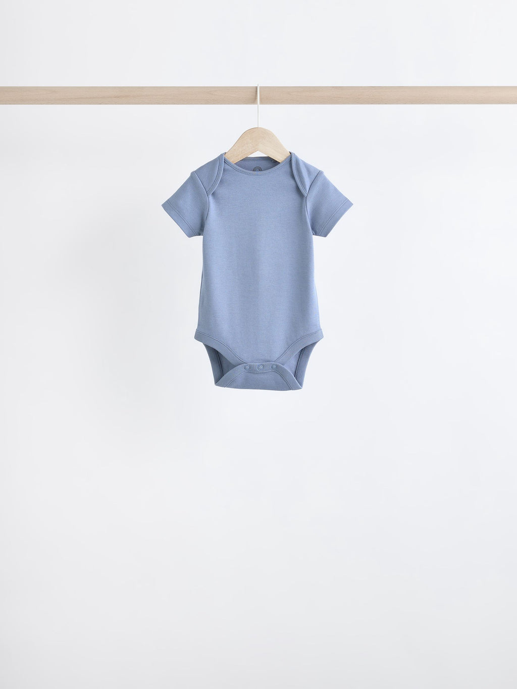Grey/White Short Sleeve Bodysuits 5 Pack