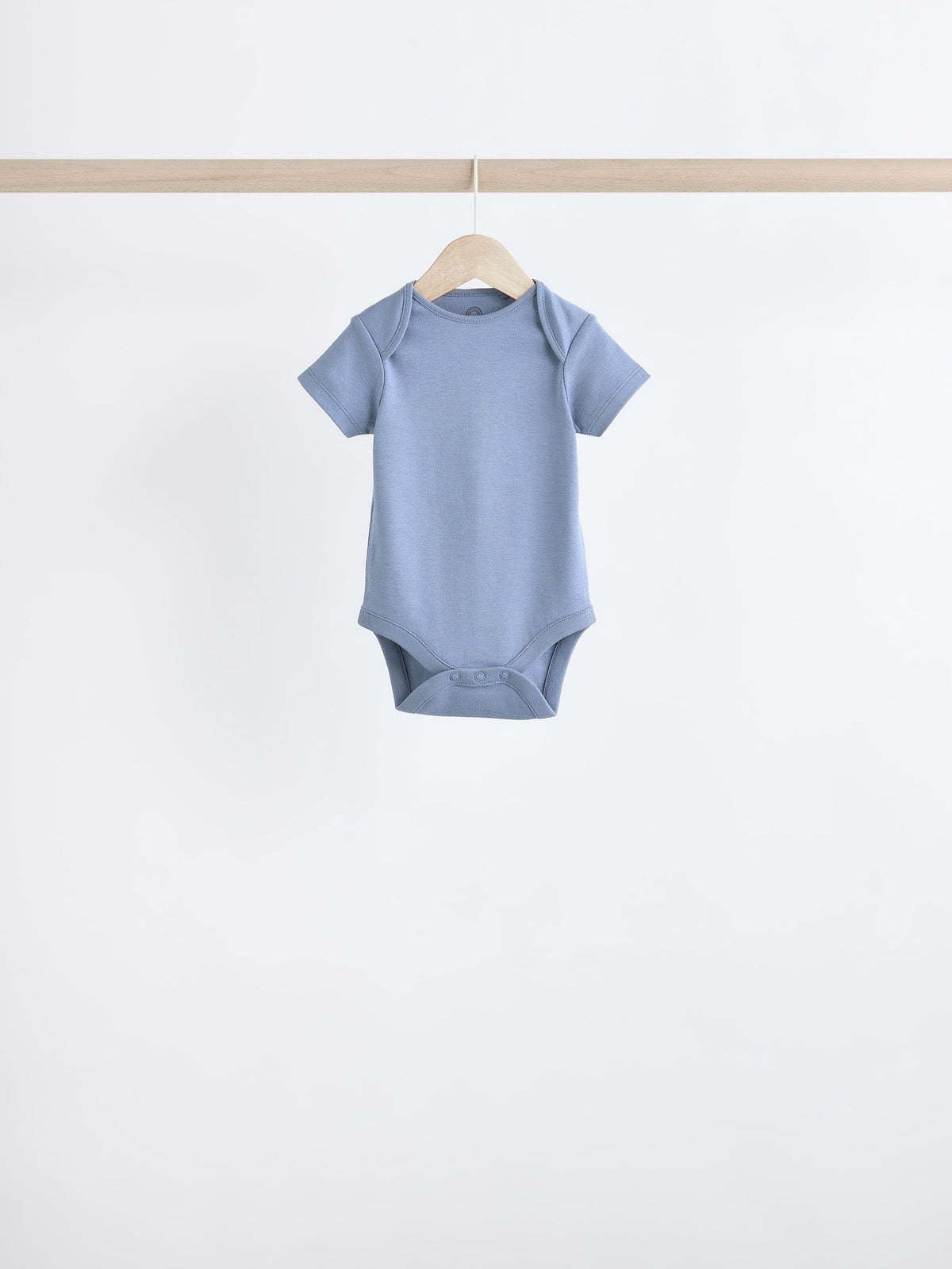 Grey/White Short Sleeve Bodysuits 5 Pack