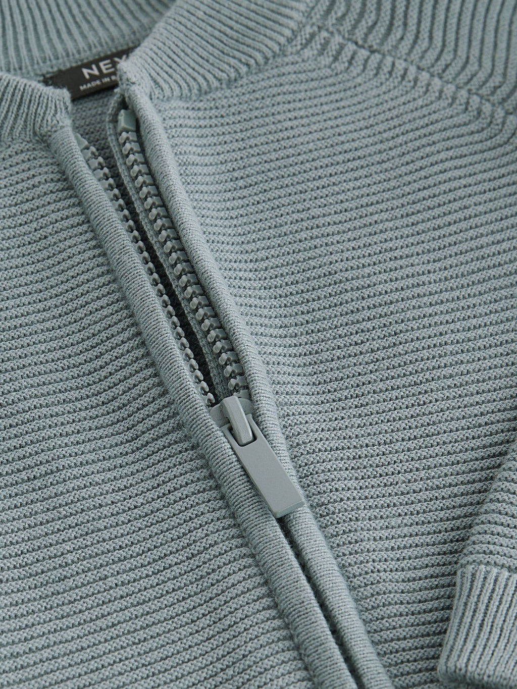 Blue Zip Through Cardigan (3mths-7yrs)