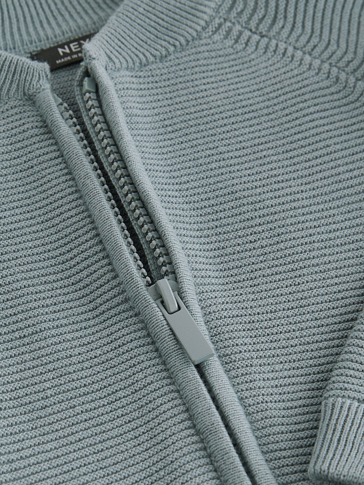 Blue Zip Through Cardigan (3mths-7yrs)