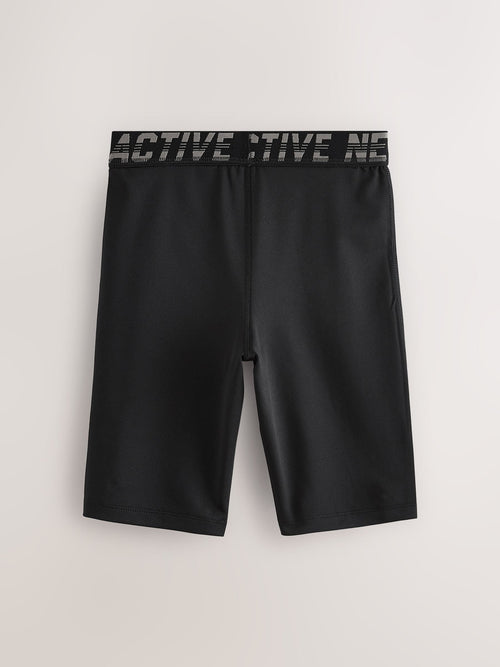 Black Base Layer Shorts (3-16yrs)