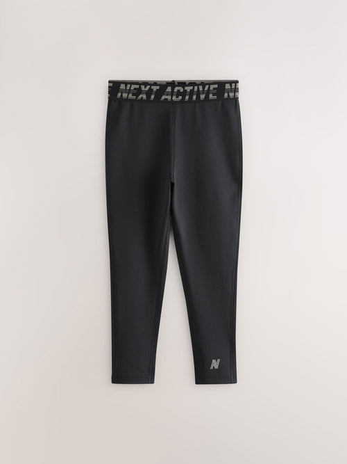 Black Base Layer Leggings (3-16yrs)