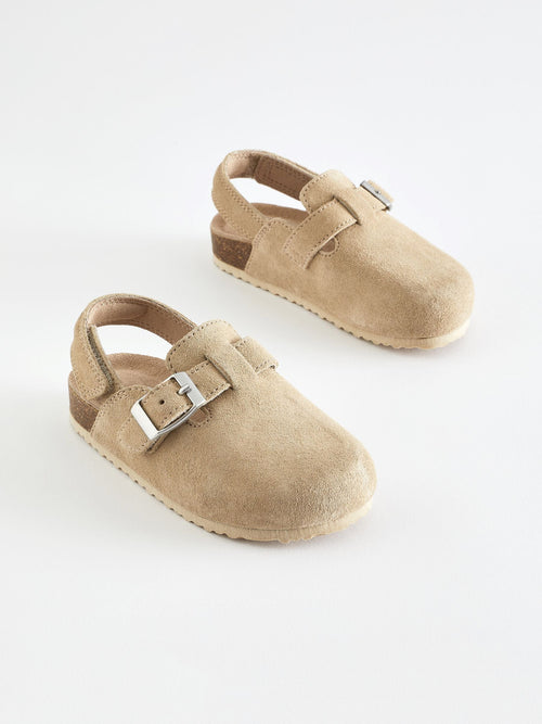 Sand Standard Fit (F) Leather Clogs