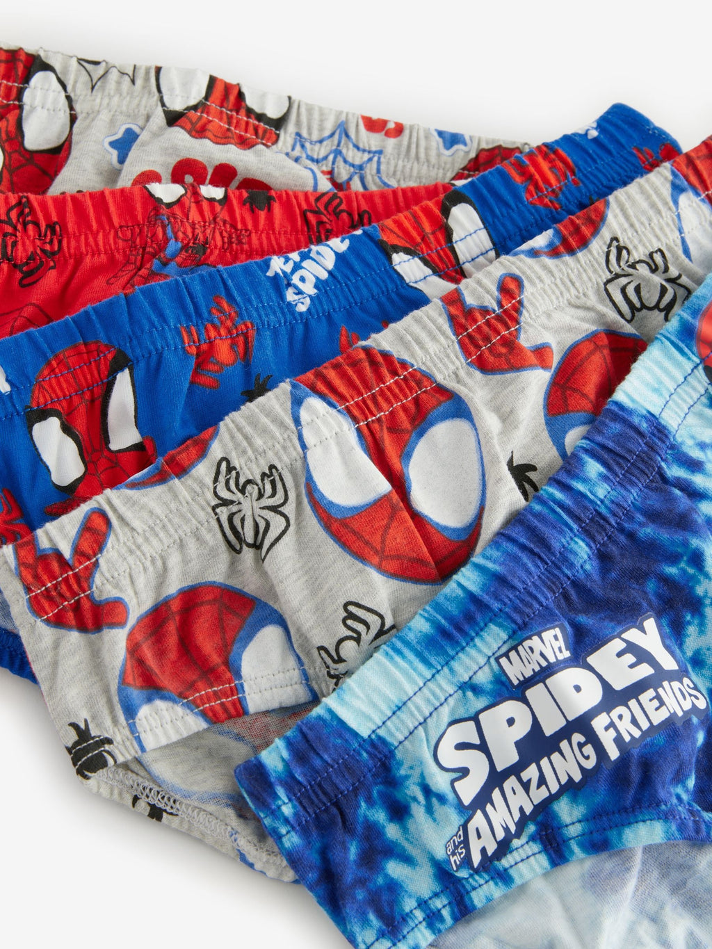 Spiderman Briefs 5 Pack (1.5-10yrs)
