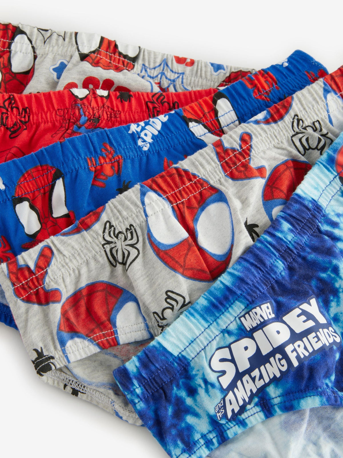 Spiderman Briefs 5 Pack (1.5-10yrs)