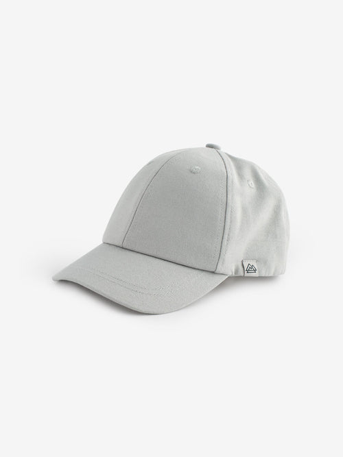 Grey Canvas Cotton Cap 1-16 Years (3mths-16yrs)