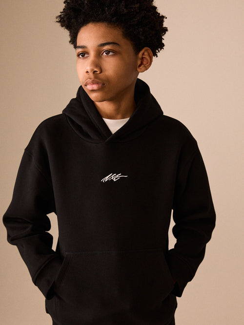 Black NXT Overhead Hoodie (3-16yrs)