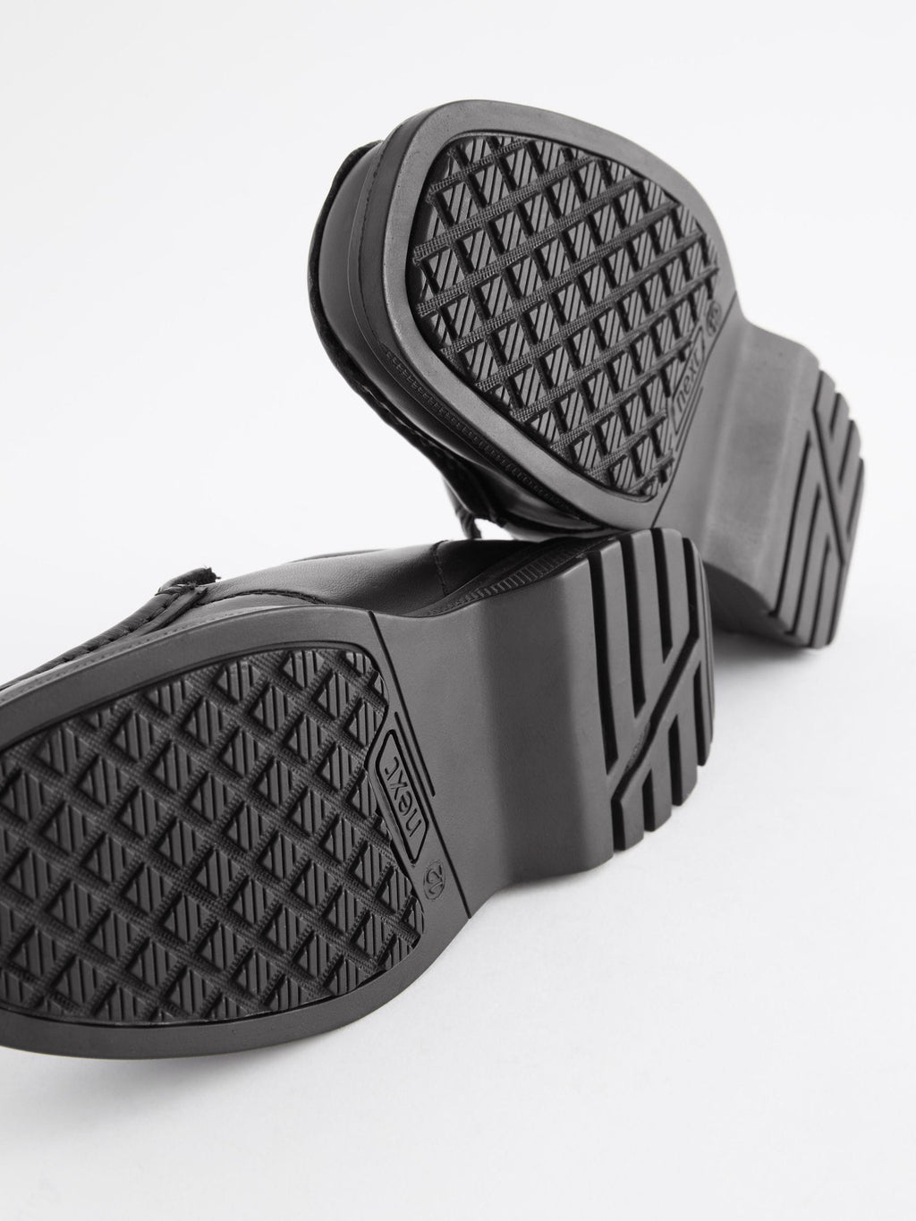 Black School Leather Loafer Shoes