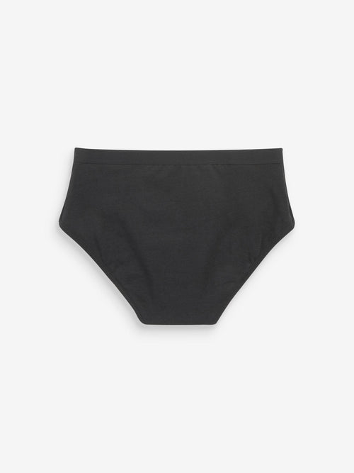 Black Briefs 2 Pack Teen Heavy Flow Period Pants (7-16yrs)