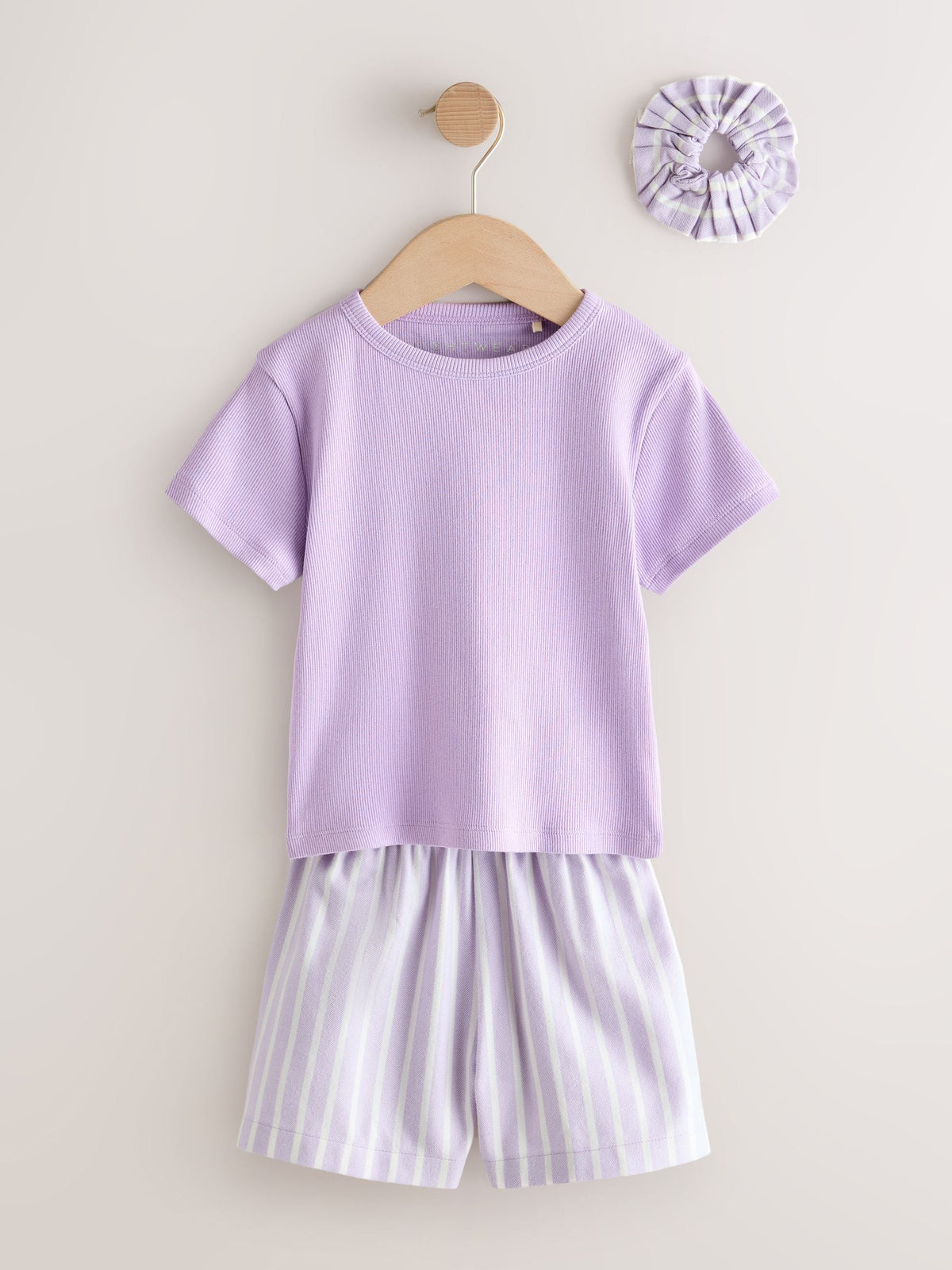Lilac Purple Woven Bottom Pyjamas 2 Pack (3-16yrs)