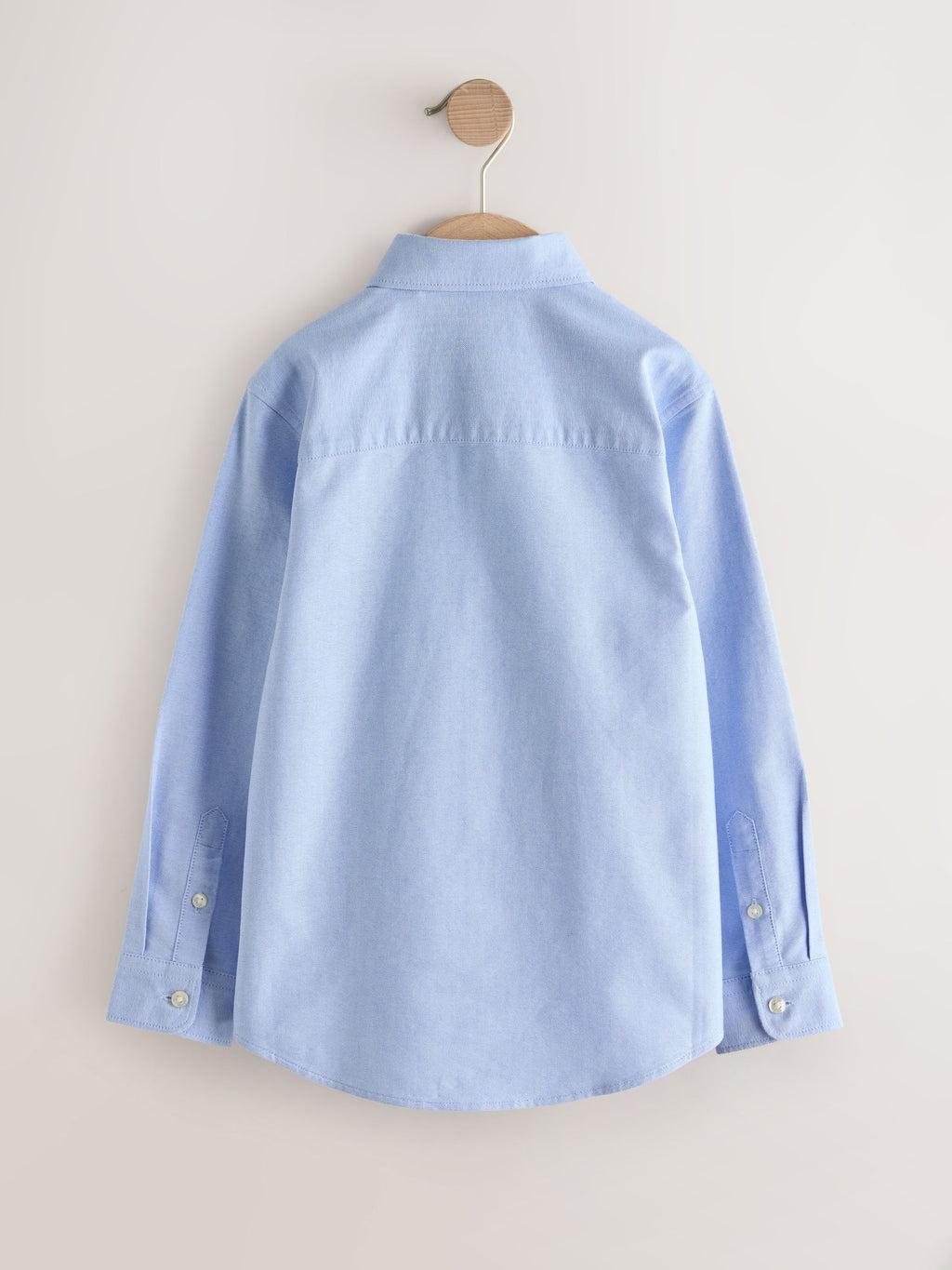 Fresh Blue Long Sleeve Premium Oxford Shirt (3-18yrs)