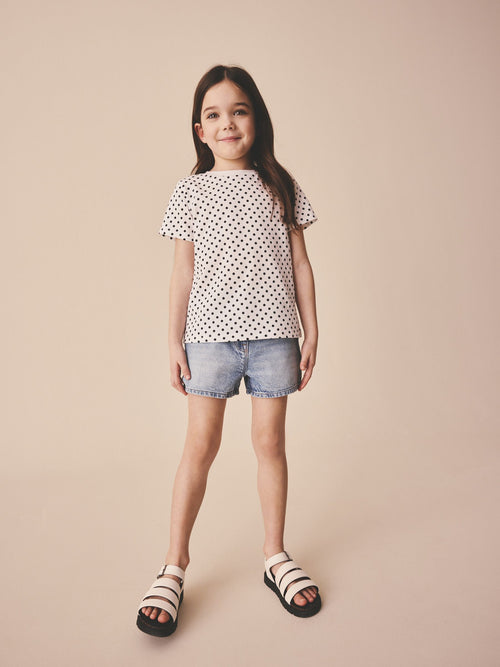 Monochrome Spot T-Shirt (3-16yrs)