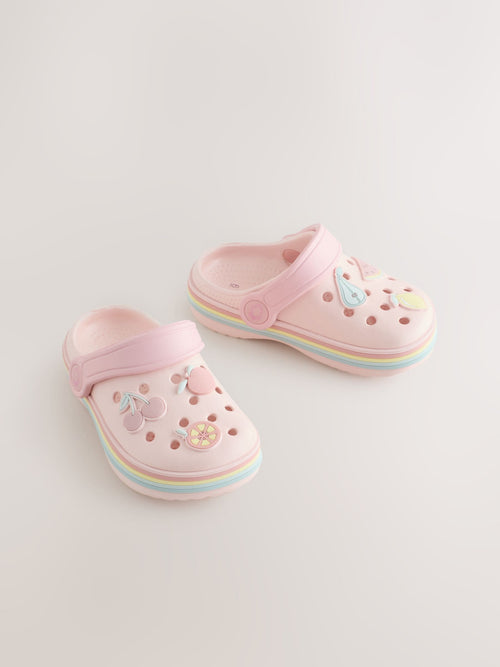 Blush Pink Standard Fit (F) Character Clogs