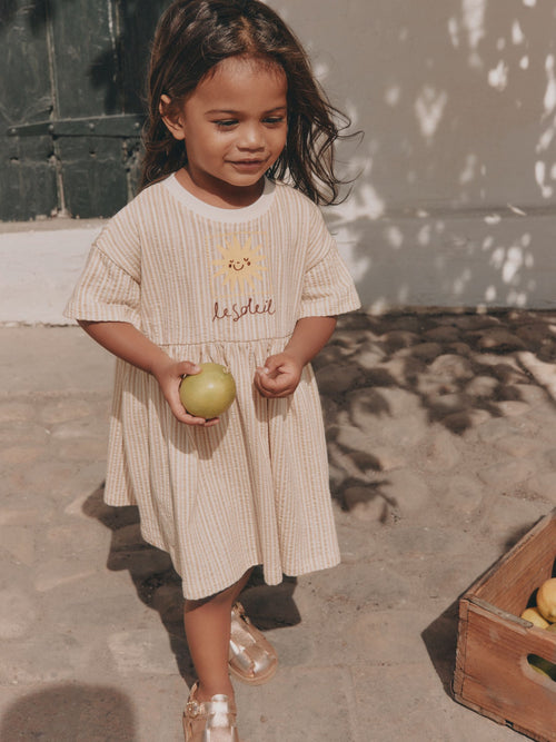 Neutral Essential Jersey Dress (3mths-7yrs)