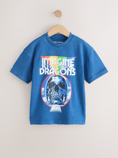 Blue Imagine Dragons Band T-Shirt (3-16yrs)