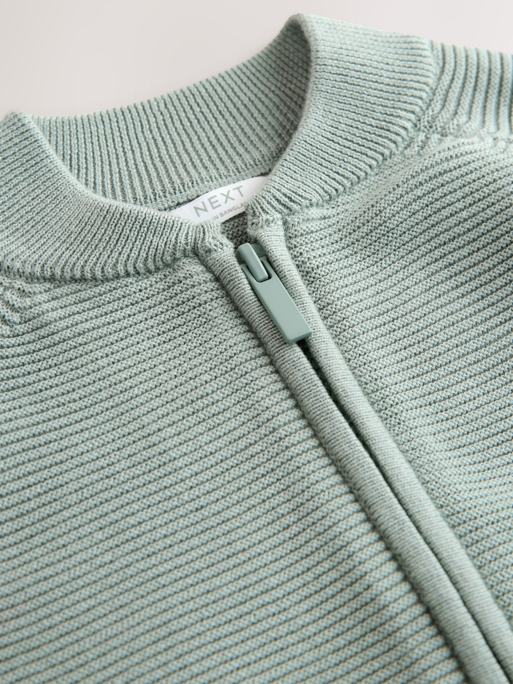 Green Zip Through Cardigan (3mths-7yrs)