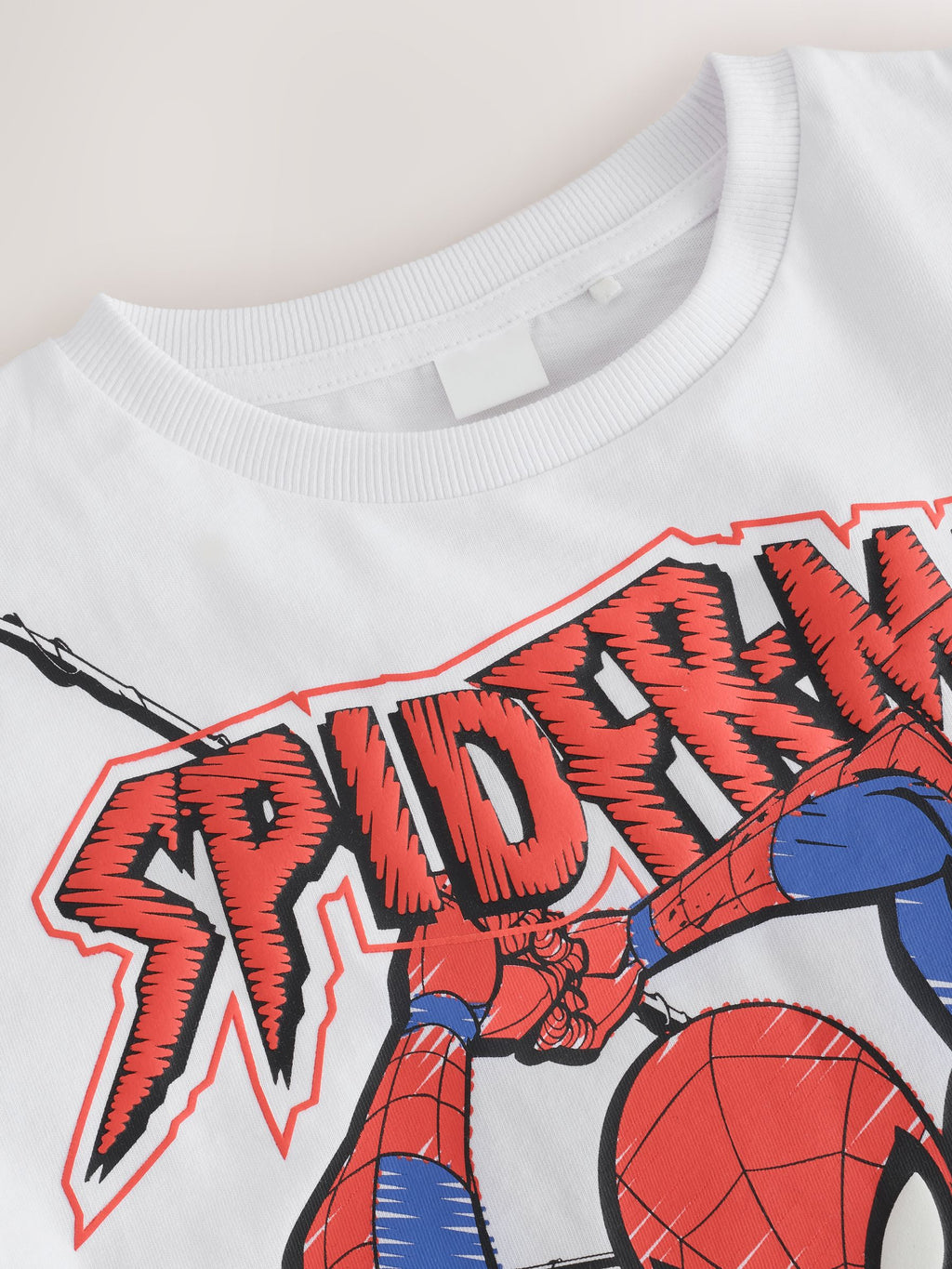 White Spiderman Long Sleeve T-Shirt (3-16yrs)