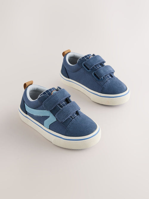Blue Standard Fit (F) Touch Fastening Trainers