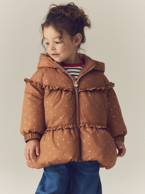 Toffee Gold Shower Resistant Padded Coat (3mths-7yrs)